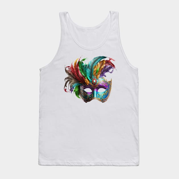 carnival mask Tank Top by Micapox